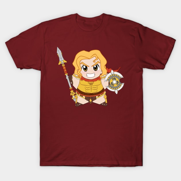 Achilles T-Shirt by potatonomad